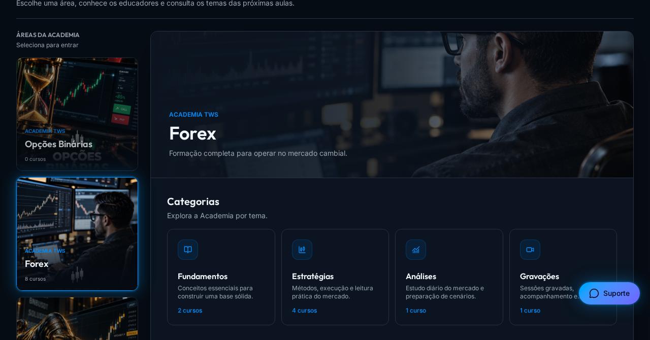 Captura real — Academia, sem dados pessoais